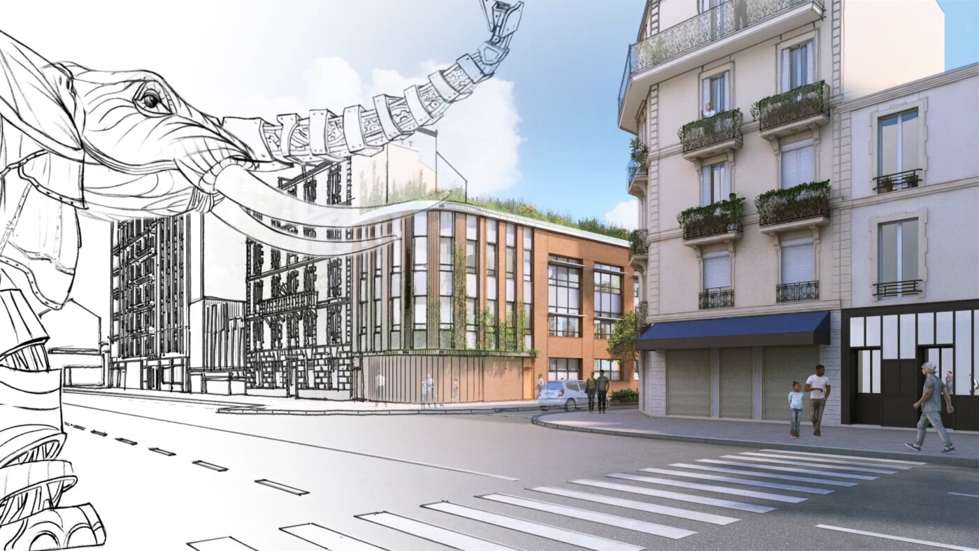 Groupe scolaire Jules Verne à Saint-Ouen — maternelle et élémentaire