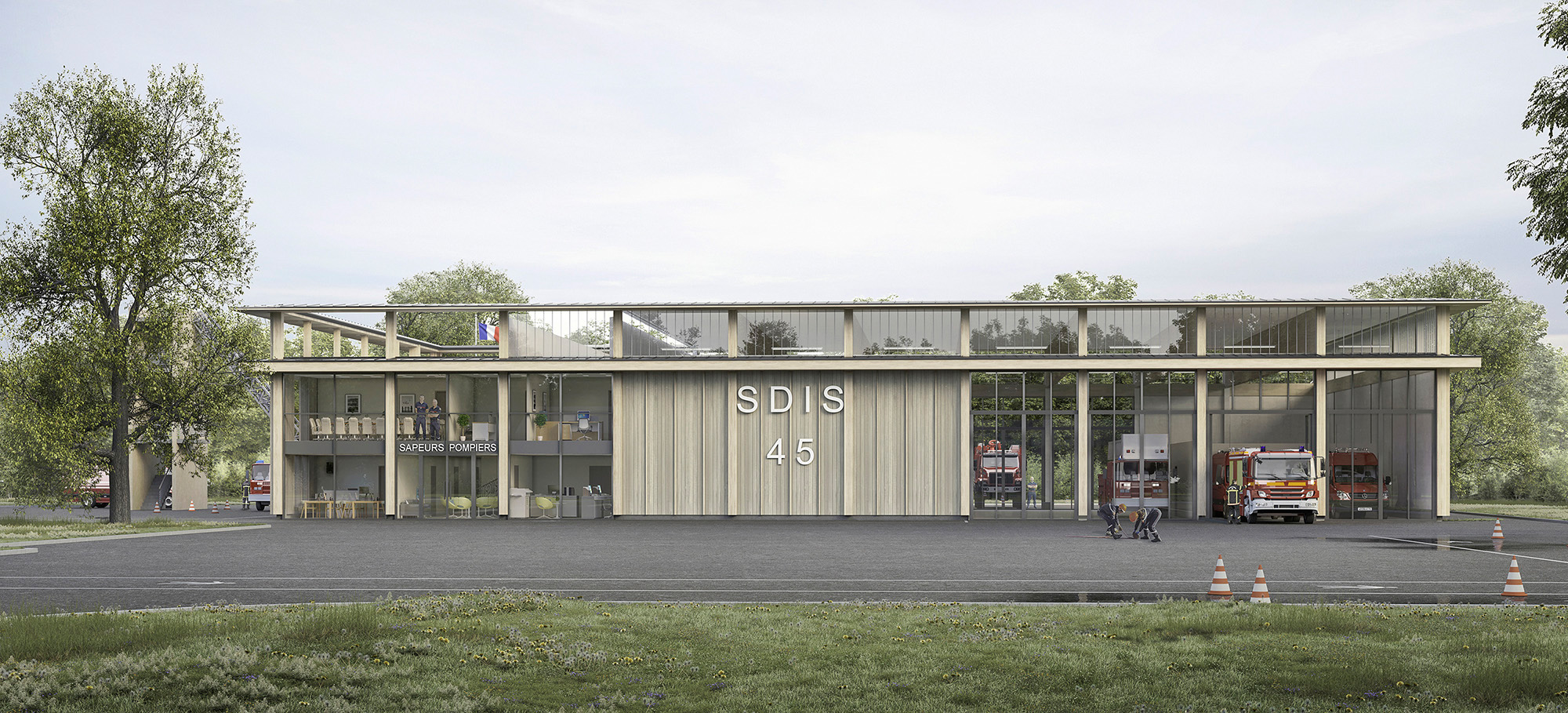 CASERNE LOIRET • Dunes Architectes Ingénieurs