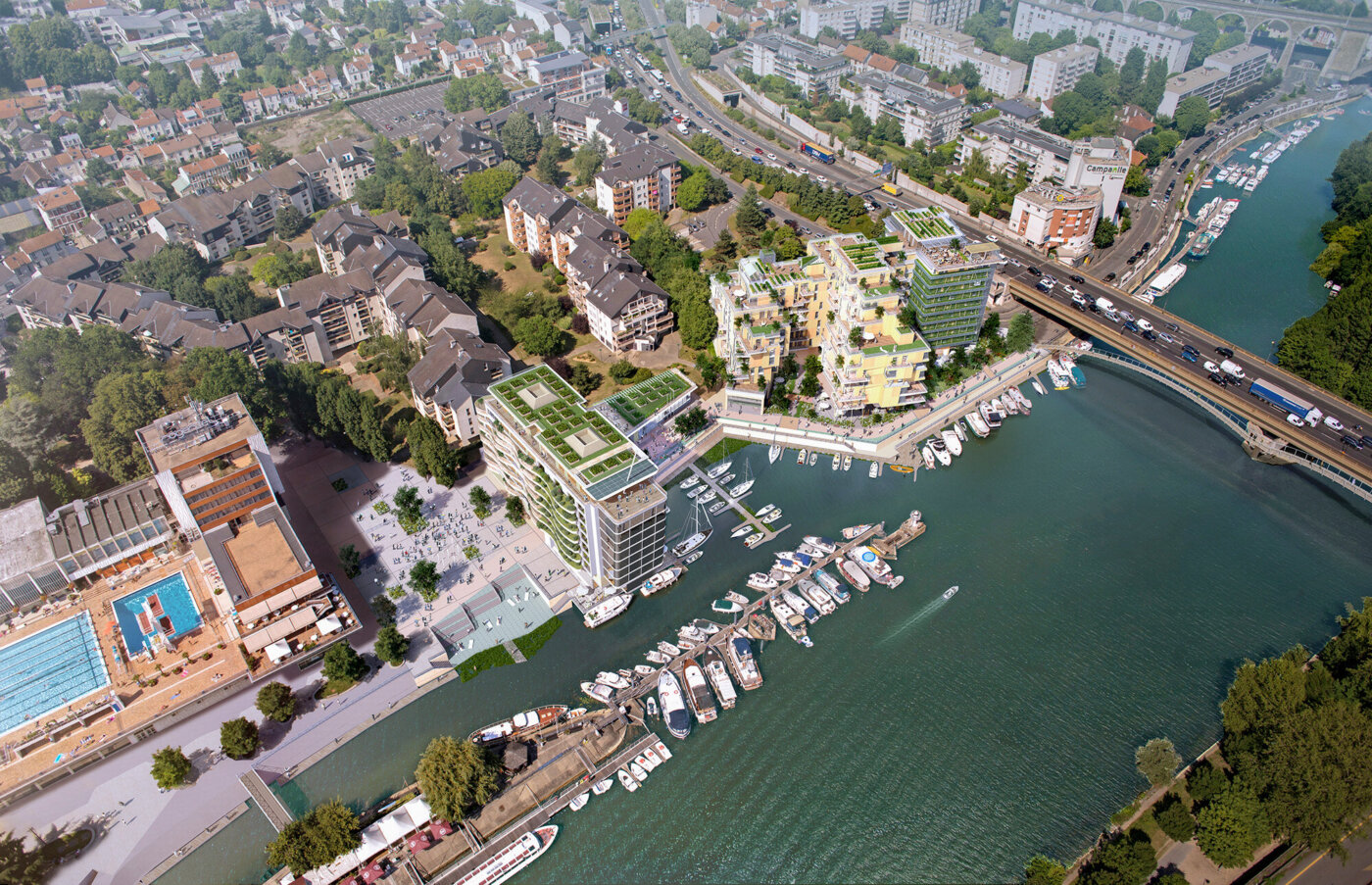 E la nave va — port de plaisance de Nogent-sur-Marne