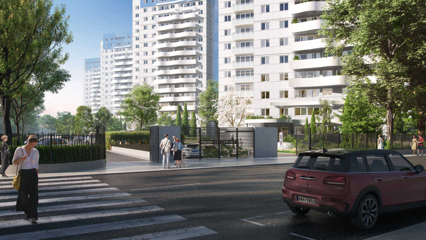 Résidence Carnot à Maisons-Alfort — 474 logements réhabilités