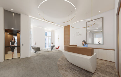 Aménagement de bureaux, 178 rue Montmartre à Paris