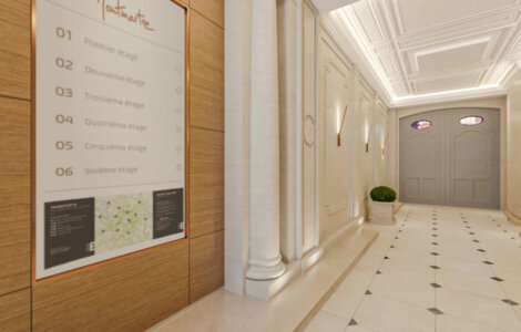 Aménagement de bureaux, 178 rue Montmartre à Paris — visite 360°
