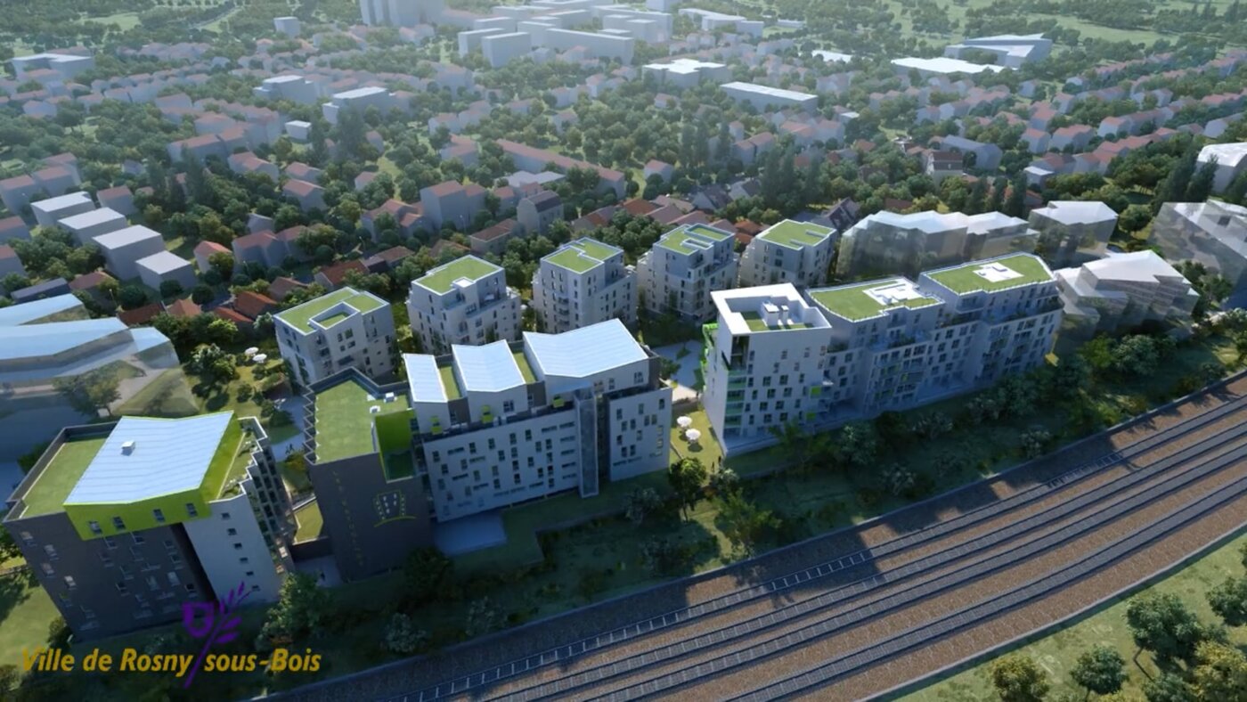 Écoquartier de la Mare Huguet à Rosny-sous-Bois