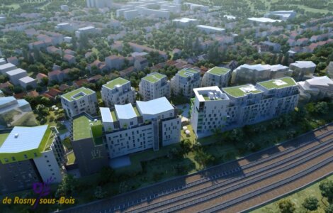 Écoquartier de la Mare Huguet à Rosny-sous-Bois