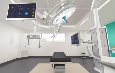 Salle d’opération du Centre Hospitalier de la Basse-Terre
